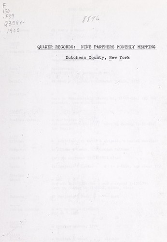 Quaker records