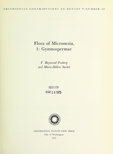 Flora of Micronesia, gymnospermae