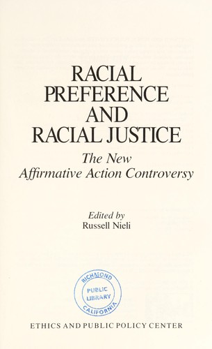 Racial preference and racial justice