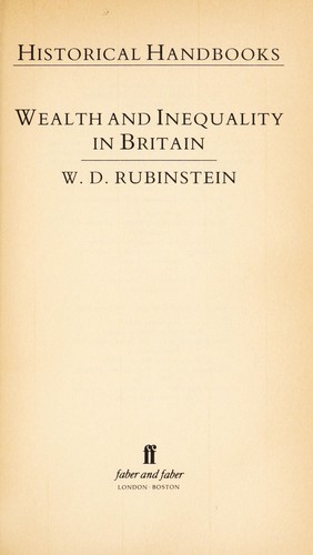 Wealth and inequality in Britain