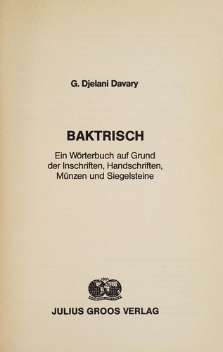 Baktrisch