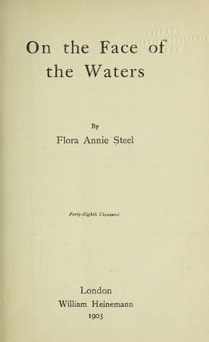 On the face of the waters