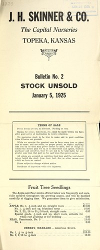 Stock unsold