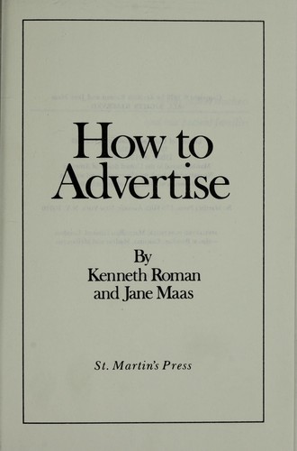 How to advertise