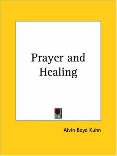 Prayer And Healing