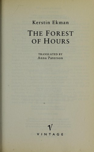 The forest of hours