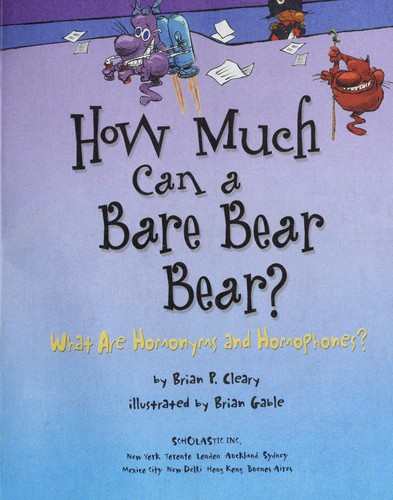 How much can a bare bear bear?