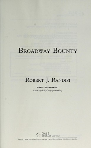 Broadway bounty