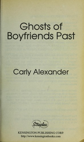 Ghosts of boyfriends past