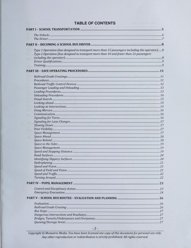 CDL Exam secrets-- school bus endorsement study guide