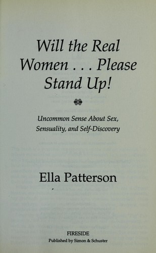 Will the real women-- please stand up!