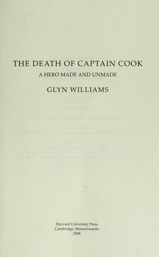 The death of Captain Cook