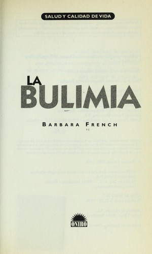 La Bulimia