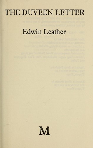 The Duveen Letter