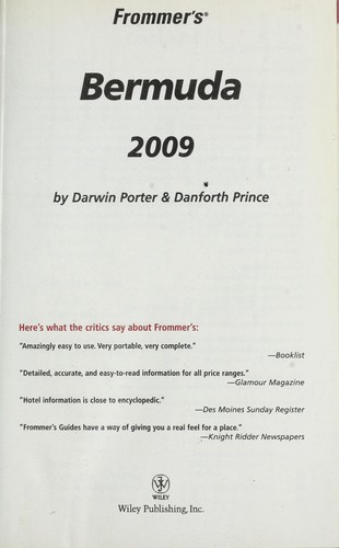 Frommer's Bermuda 2009
