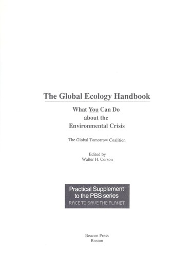 The Global ecology handbook