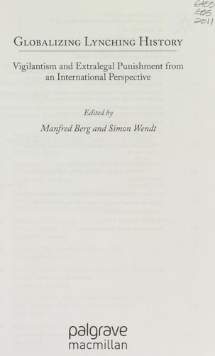 Globalizing lynching history