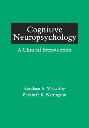 Cognitive neuropsychology
