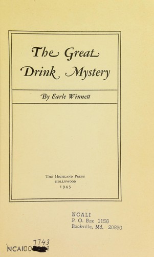The great drink mystery