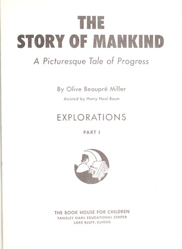 The Story of Mankind; A Picturesque Tale of Progress