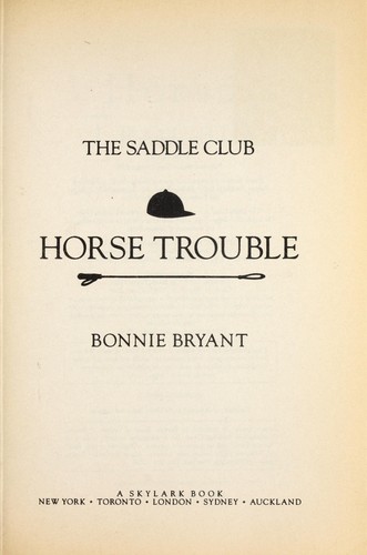 Horse Trouble