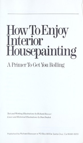 How to Enjoy Interior Housepainting