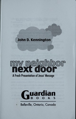 My neighbor next door