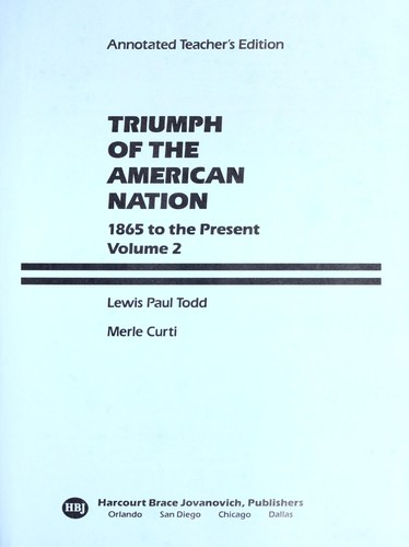 Triumph of the American nation