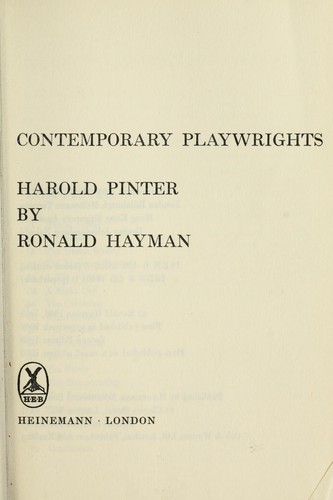 Harold Pinter