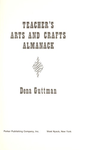 Teacher's arts and crafts almanack
