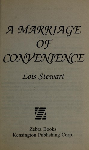 A Marriage of Convenience