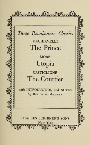Three Renaissance Classics