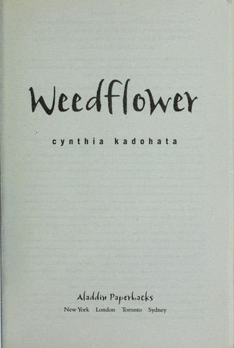 Weedflower