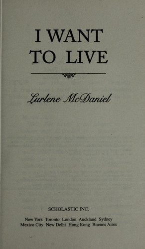 I want to live