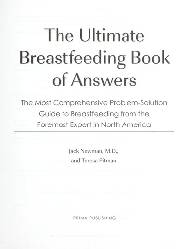 The Ultimate Breastfeeding Book of Answers
