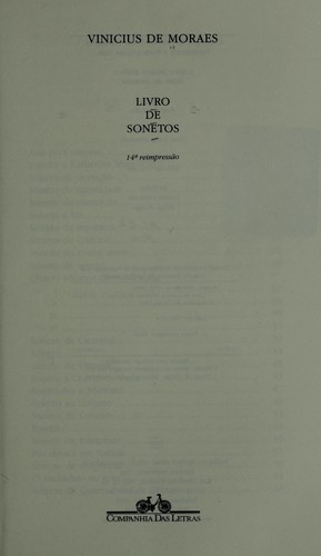 Livro de sonetos