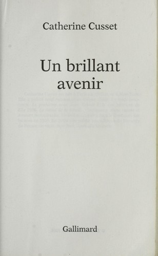 Un brillant avenir