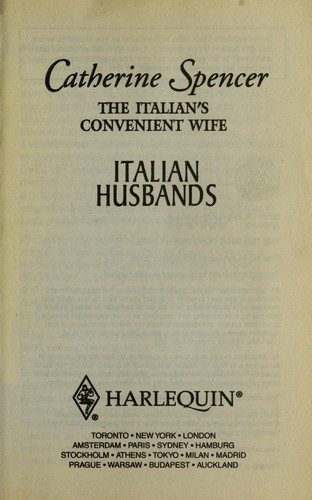 The Italian's convenient wife