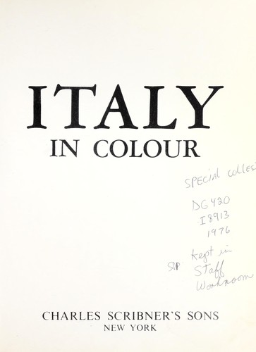 Italy in colour