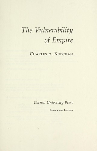 The vulnerability of empire