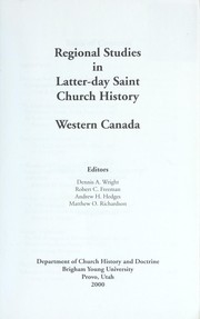 Regional Studies in Lds Church History