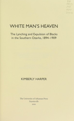White man's heaven