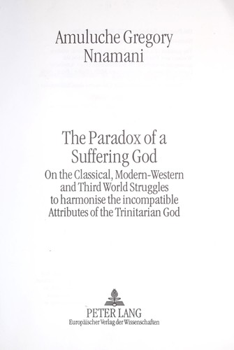 The paradox of a suffering God