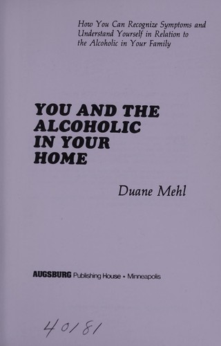 You and the alcoholic in your home