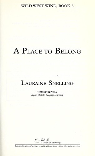 A place to belong