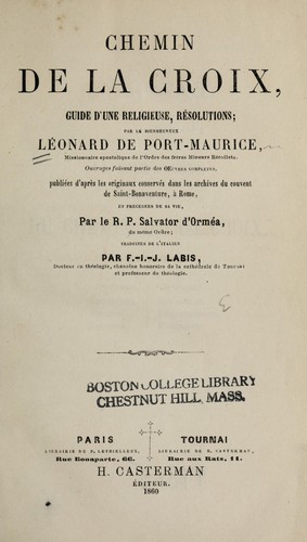 Chemin de la croix