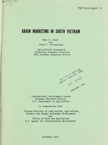 Grain marketing in South Vietnam
