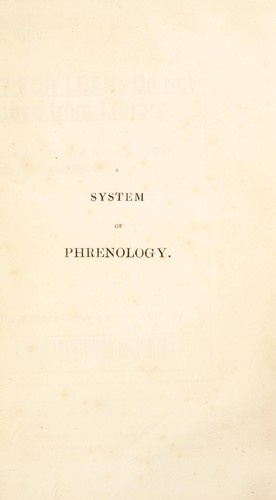 A system of phrenology