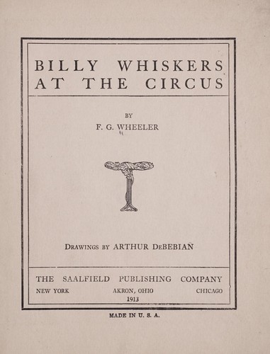 Billy Whiskers at the circus