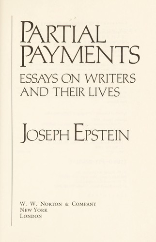 Partial payments